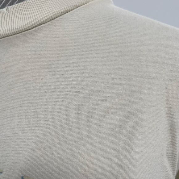 Taylor Swift 1989 Yellow Photo Tee Stay Album Seagulls Distressed Size S - Picture 8 of 10